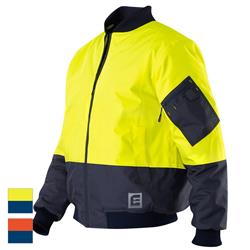 ELEVEN Workwear Hi-Vis Spliced Bomber Jacket