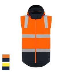 ELEVEN Workwear Recycled Softshell HTaped Vest