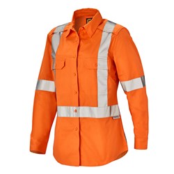 ELEVEN Workwear AEROCOOL Women's Hi-Vis Taped Shirt