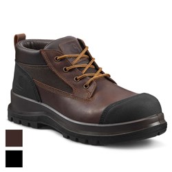 Carhartt Detroit Chukka S3 Lace Up Work Safety Boots -  Dark Brown