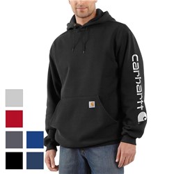 Carhartt Midweight Sleeve Logo Hooded Sweatshirt