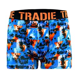 Tradie Underwear Men Printed Trunk Splice & Dice