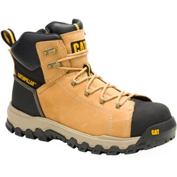 CAT® Workboot Threshold + Zip Wp Ct Boot - Honey Reset