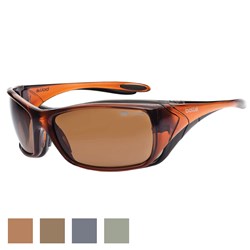 Bolle Safety Voodoo Safety Glasses - Brown Frame Brown Lens