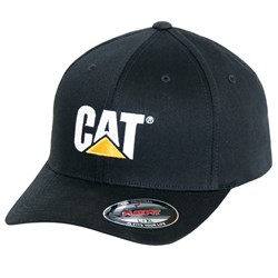 CAT® Workwear Trademark Flexfit Cap - Black