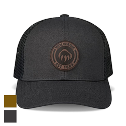 Wolverine 1883 Leather Patch Trucker Cap