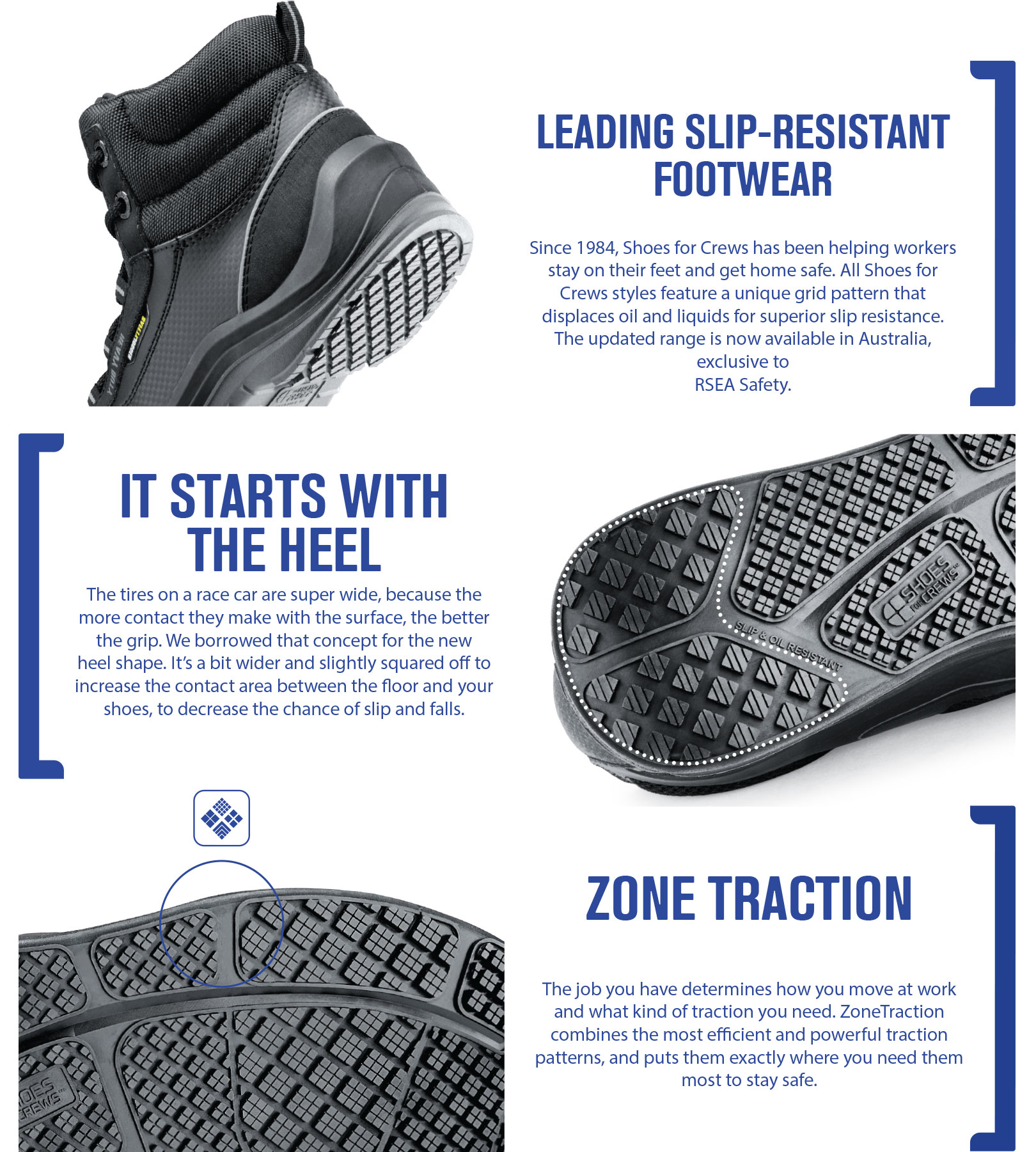 shoes for crews unit number