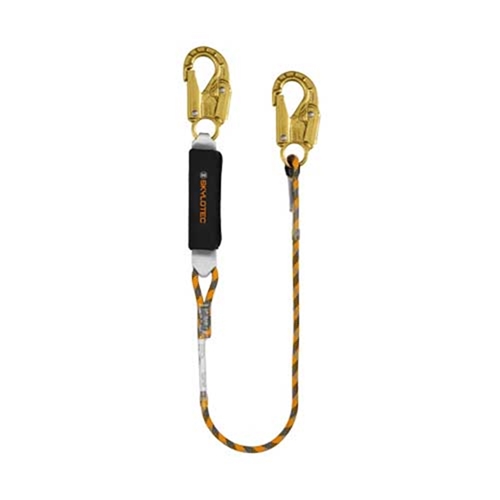Skylotec Australia L-AUS-0089-2 Rope Lanyard Double Action Snap Hooks 2m
