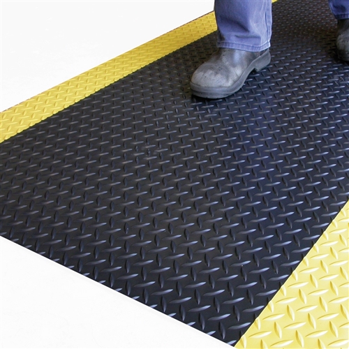 Mat World 0 6m Custom Anti Fatigue Diamond Plate Gel Laminate