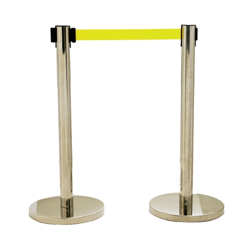 Barrier Chrome Tensa Webbing Barrier