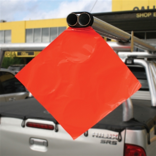Oversize PVC with Elastic Tie On Flag 450mm