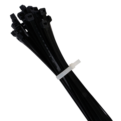 Cable Ties Black 190 x 4.8mm (Pk 100)