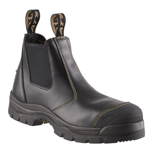 Oliver Black Elastic Sided Safety Boots 55-320