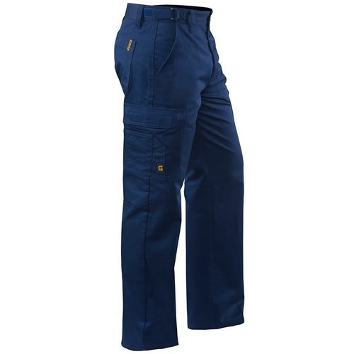 Cotton drill cargo pants