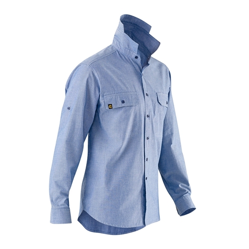 Cotton chambray shirt