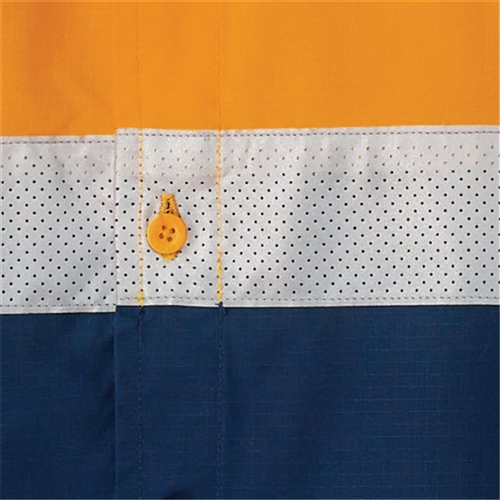 long sleeve orange hi vis shirt