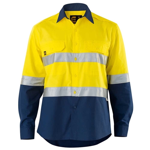 cotton hi vis polo shirts long sleeve