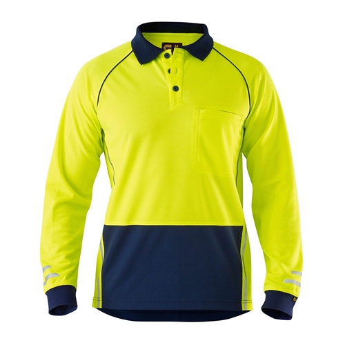 Yellow Hi-Vis Cool Polo shirt