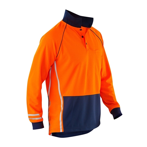 Orange Hi-Vis Cool Polo shirt