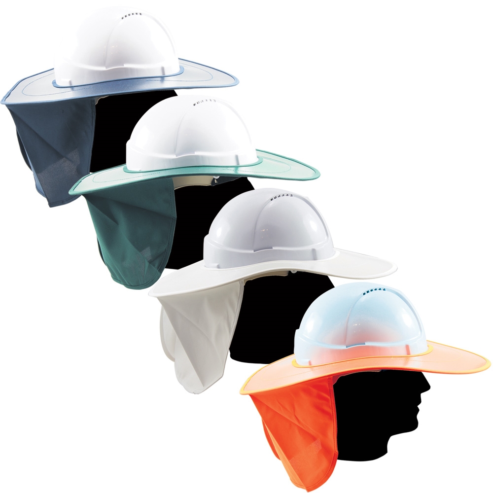 OnSite Safety Plastic Sun Brim with Neck Flap